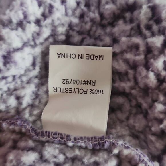 O4 Victory Outfitters warm purple sherpa 1/4 zip Jacket - Picture 7 of 9